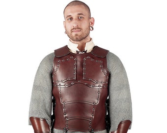 Leather Torso - Mercenary - Leather Armour - LARP