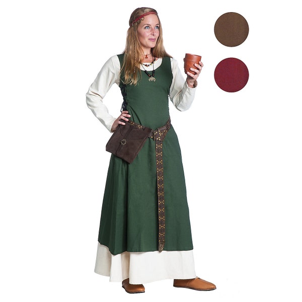 Ärmelloses Mittelalter Kleid - Selene - LARP Kleidung