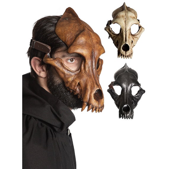Animal Mask Wolf Skull - Etsy Ireland Animal Mask Wolf Skull - Etsy Ireland