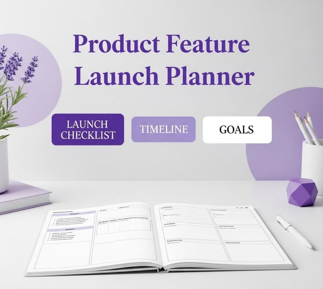 Product / Feature Launch Planner | Notion Template for Product Managers ...
