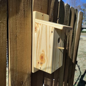 Birdhouse - small birdhouse, wren, chickadee house, sparrow, bird homes, patio, birding, gift, garden