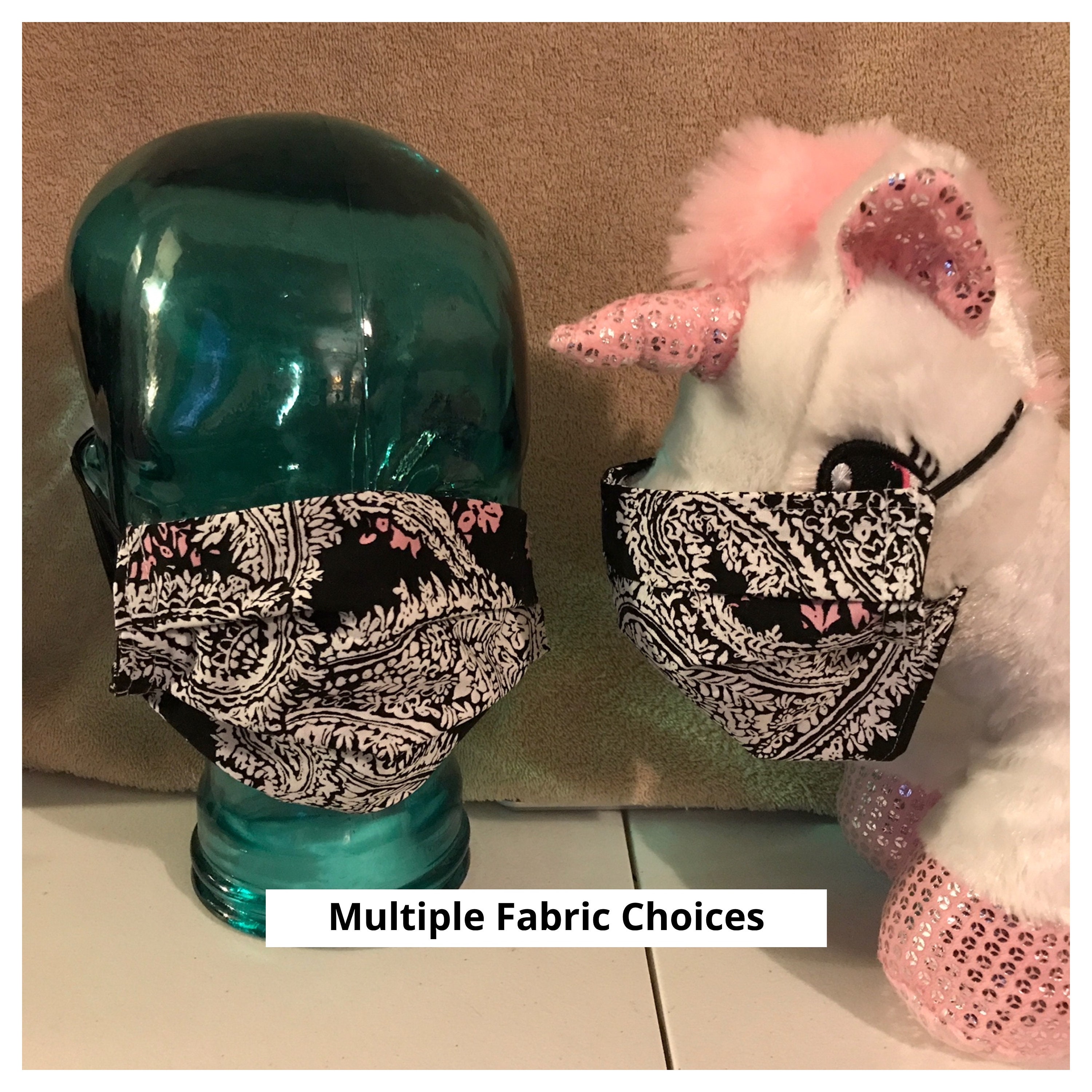 Face Mask Covers, Fabric Face Masks