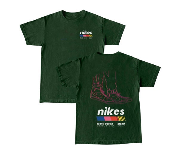 Frank Ocean Nikes T-shirt Blond Tee Frank Ocean Music - Etsy UK