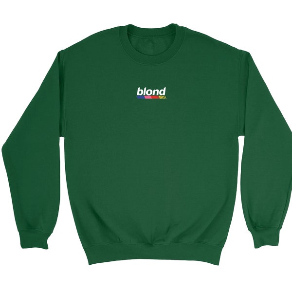 Frank Ocean Blond Sweatshirt | Blond Sweatshirt | Frank Ocean Gift | Blonde | Birthday Gifts | Frank Ocean Sweatshirt  | Frank Ocean Blond