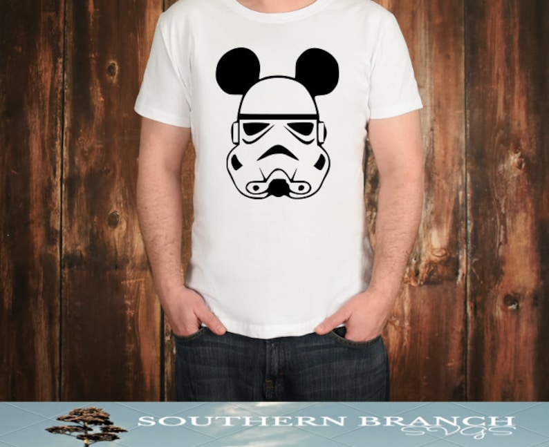 Download Mickey Stormtrooper Svg Star Wars Disney Shirt Cricut | Etsy