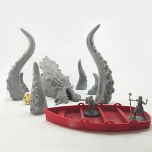 Kraken | 28mm Dungeons and Dragons Miniatures | DnD Miniatures | Tabletop Miniatures