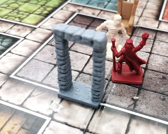 Heroquest Open and Closed Square Door | Set x2 | Kellar's Keep/Karn Varn Doors