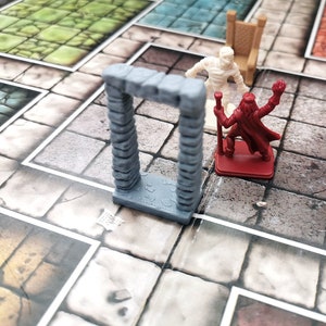 Heroquest Door | Open & Closed | Set x2 | Kellar's Keep/Karn Varn Doors