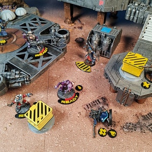 Necromunda Token Set: 3D Printed Wargame Accessories