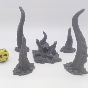 Tentacles and Maw | 28mm Dungeons and Dragons Terrain | DnD Terrain | Tabletop Terrain