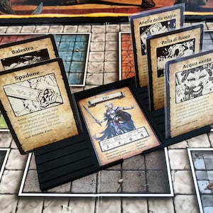 Heroquest Character Dashboard | Card Holder