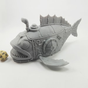 Gnomish Submarine | 28mm Dungeons and Dragons Miniatures