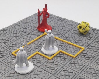 DnD Spell Markers (Area of effect) | Set 10x | Dungeons and Dragons Gaming Accessories