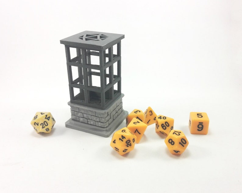 DnD Dice Prison / Dice Holder Dungeons and Dragons Gaming Etsy