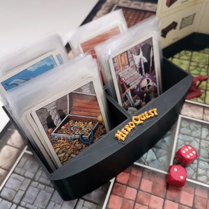 Heroquest Cards Organizer for Gaming Cards | 1989/2021 Version