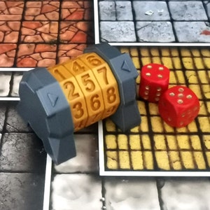 Life Counter (3 Digits) - Tabletop Games Accessories - 3d Printed HP Counter