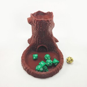 Druidic Dice Tower Dice Tower with tray Dungeons and Dragons Accessories Dungeons and Dragons Gift image 6