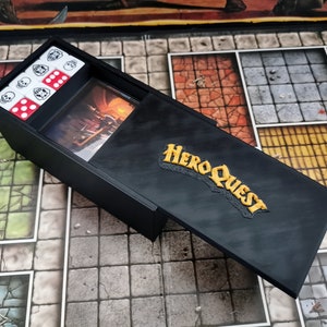 Heroquest Box for Cards and Dice 1989/2021 Version