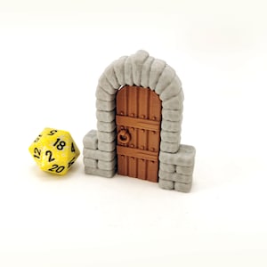 Dungeon Door | 28mm | Dungeons and Dragons Terrain | D&D Terrain