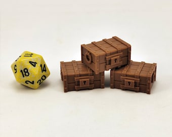 Locked Chest | 28mm Dungeons and Dragons Miniatures | D&D Miniatures