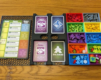 Tiny Epic Dinosaurs ~ 3D Printed Box Inserts