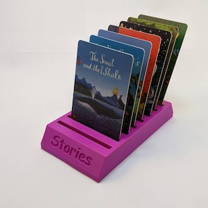 Personalised Yoto Card Rack Wide variety of colours available Purple