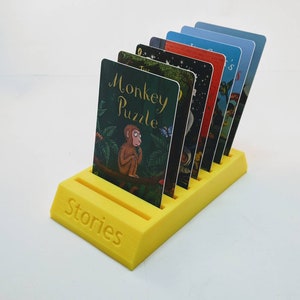 Personalised Yoto Card Rack Wide variety of colours available Gelb