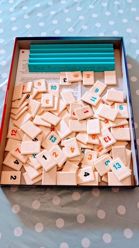 Personalised Rummikub Tile Rack Wide Range of Colours Etsy UK