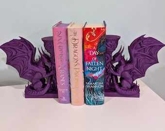 Dragon Lightweight Bookends, Dragon, Bookends, Fantasy Bookends, Dragon Bookends, Dragon Accessories