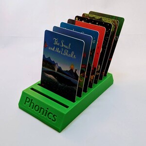 Personalised Yoto Card Rack Wide variety of colours available Light Green