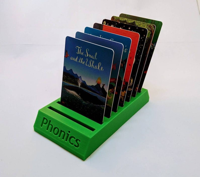 Personalised Yoto Card Rack Wide variety of colours available Light Green