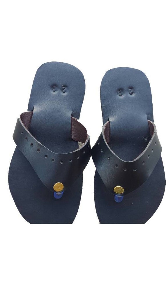 pure leather sandals