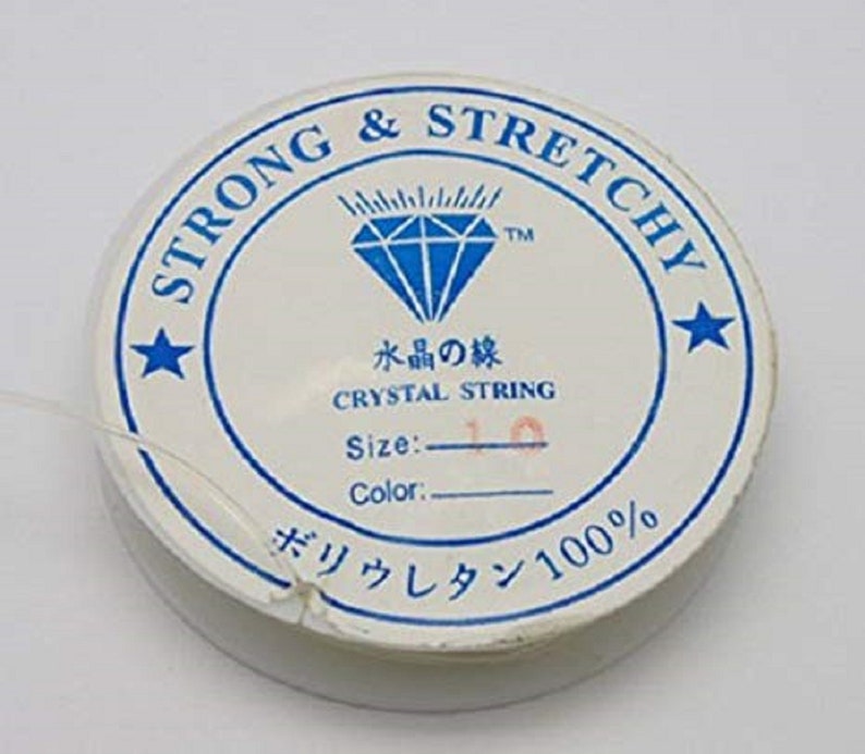 1.0 mm 1 roll 4 m Strongly clear Stretch Jewelry Elastic Cord