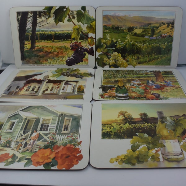 Cork Backed Placemats Etsy