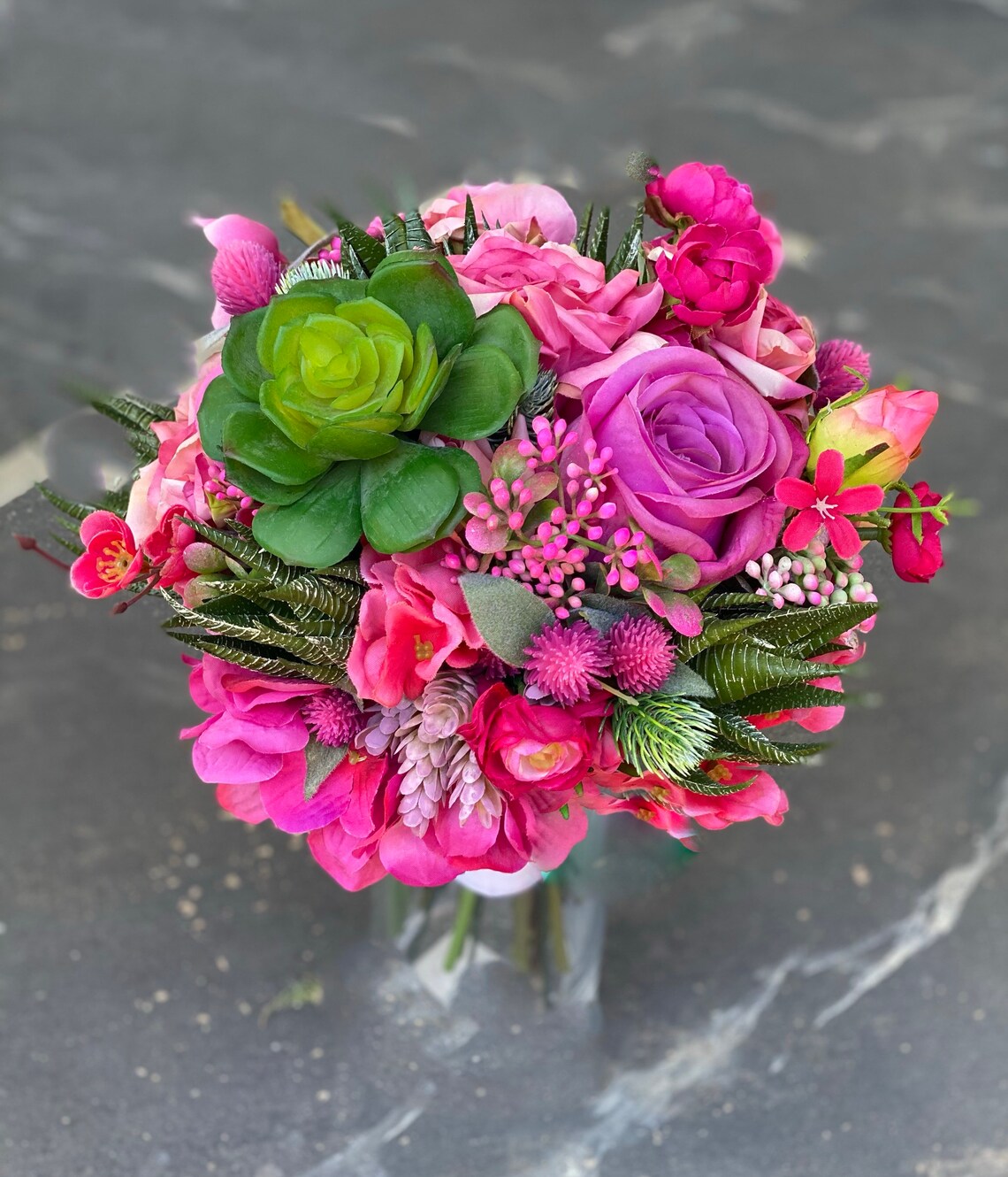 Wedding Bouquet Artificial Wedding Bouquet Bouquet Pink Etsy