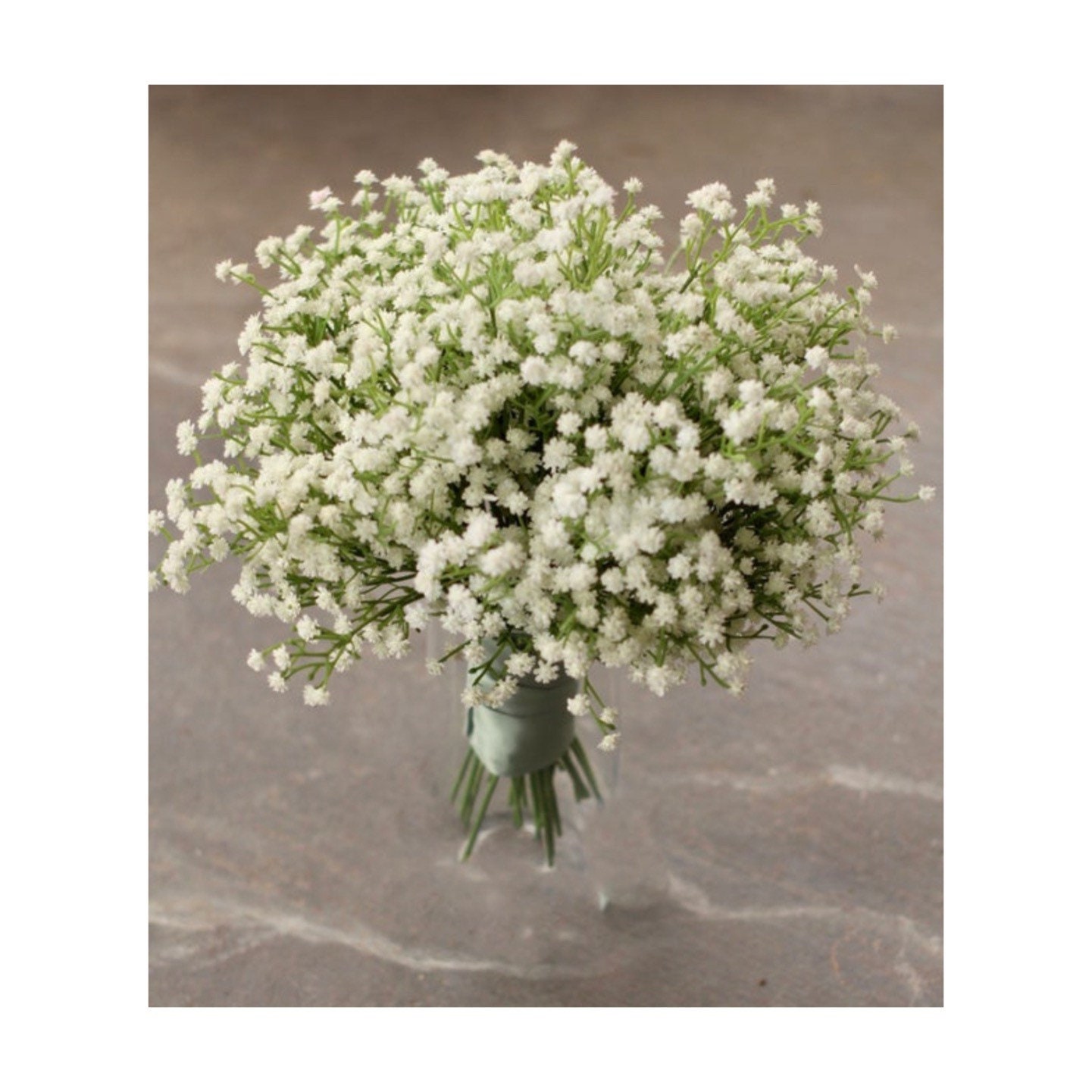 Babys Breath Lily of the Valley Bouquet Artificial Bouquet Etsy