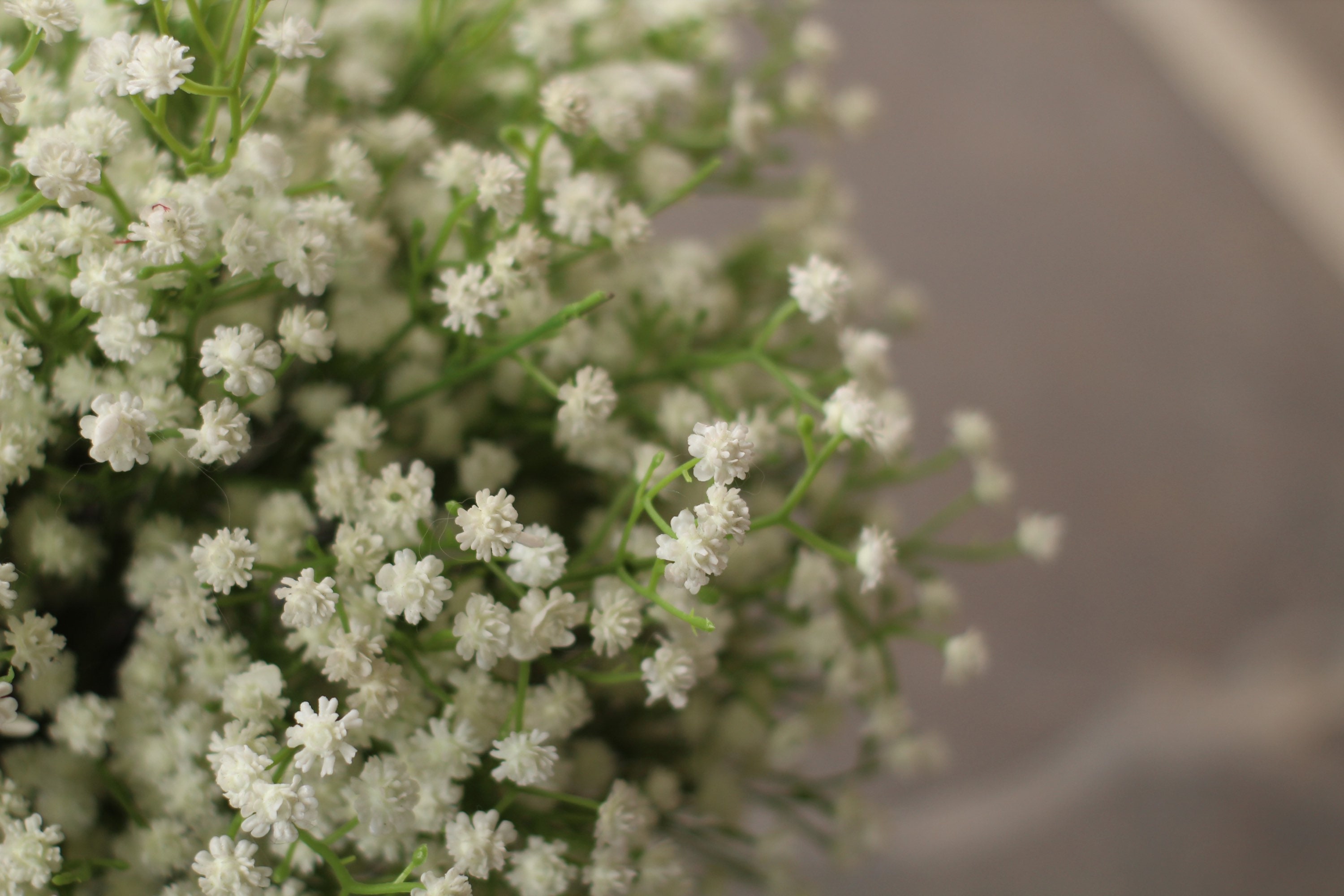Babys Breath Lily of the Valley Bouquet Artificial Bouquet Etsy