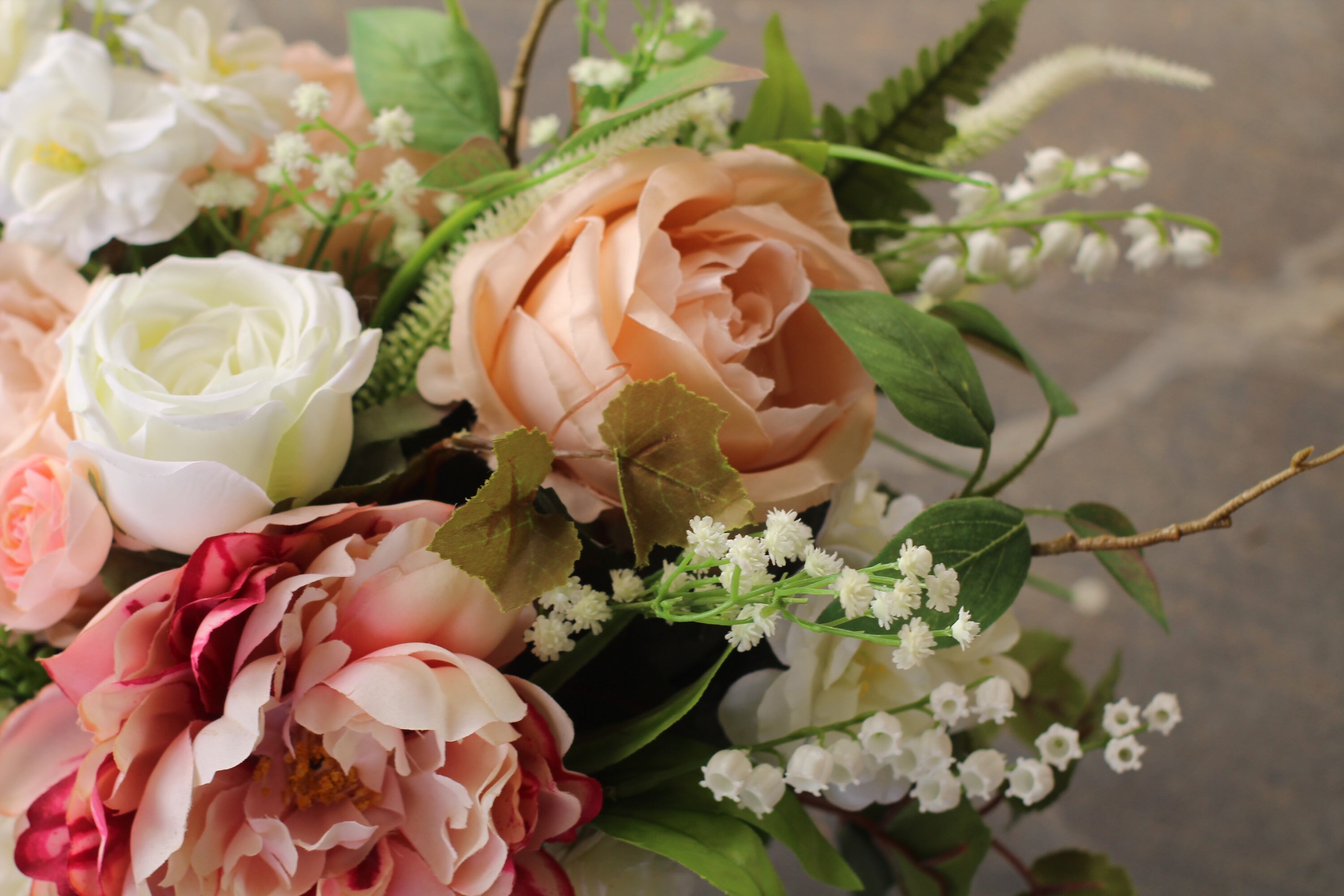 Hand Tied Artificial Wedding Bouquet Silk Bouquet Wedding Etsy Ireland