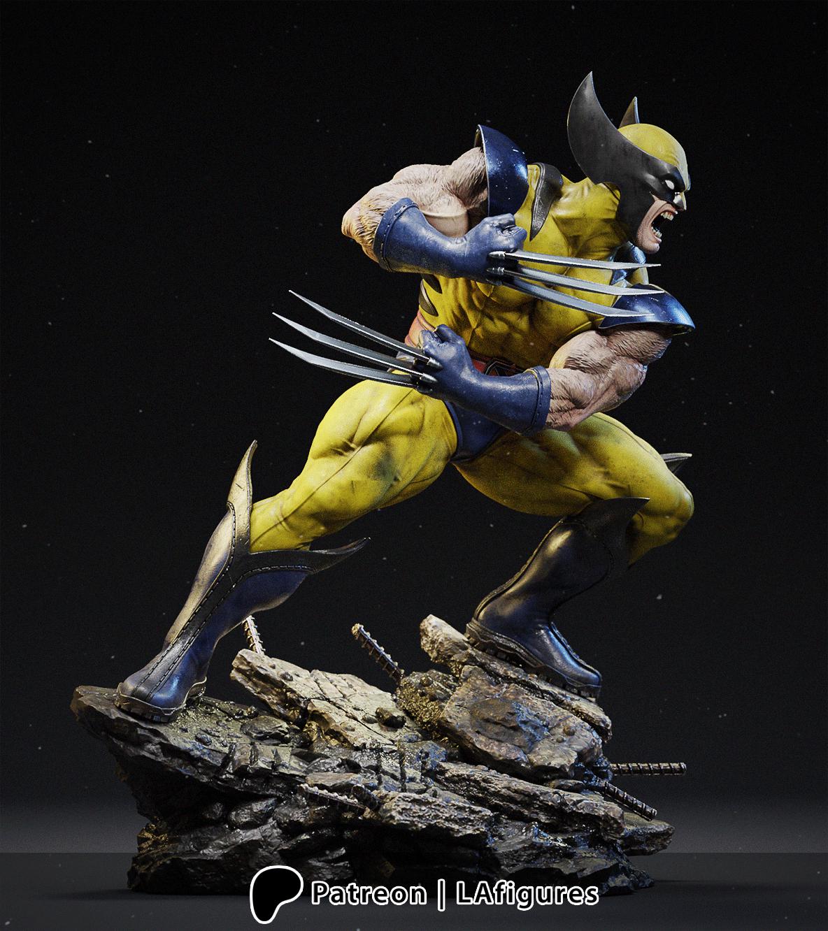 Figurine Résine X-Men – Statue De Collection, Sans Marque