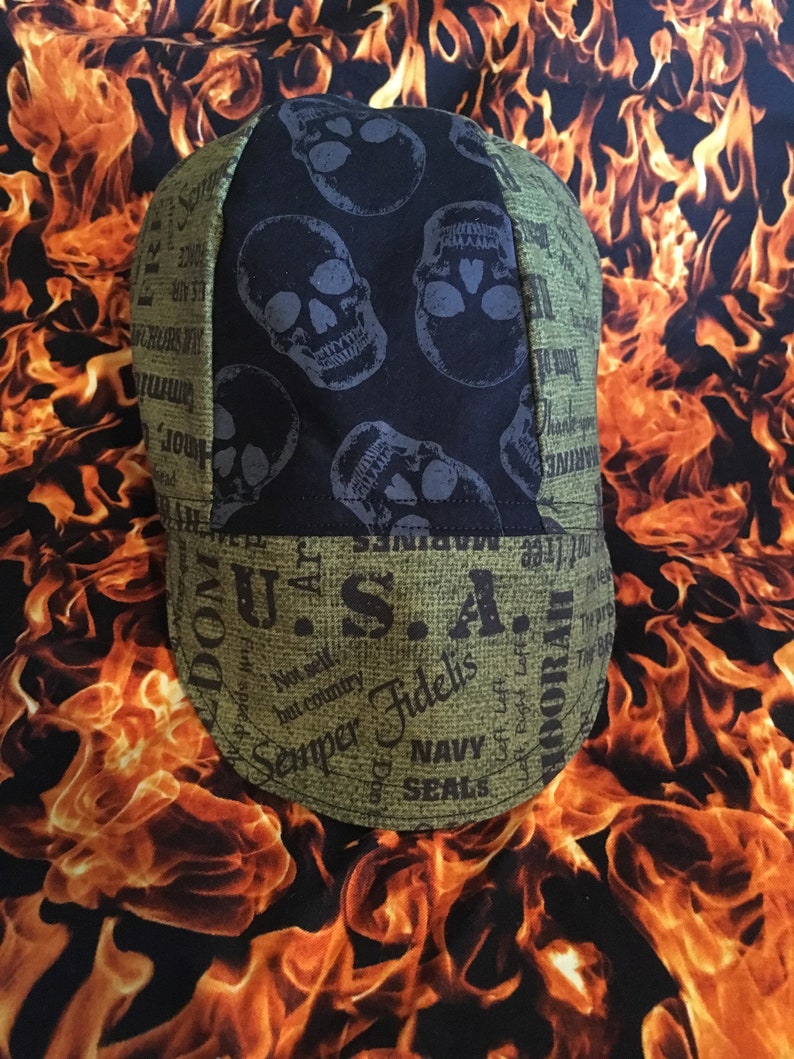 personalized skull caps