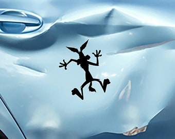 Willy Coyote Aufkleber - Ears Up Option