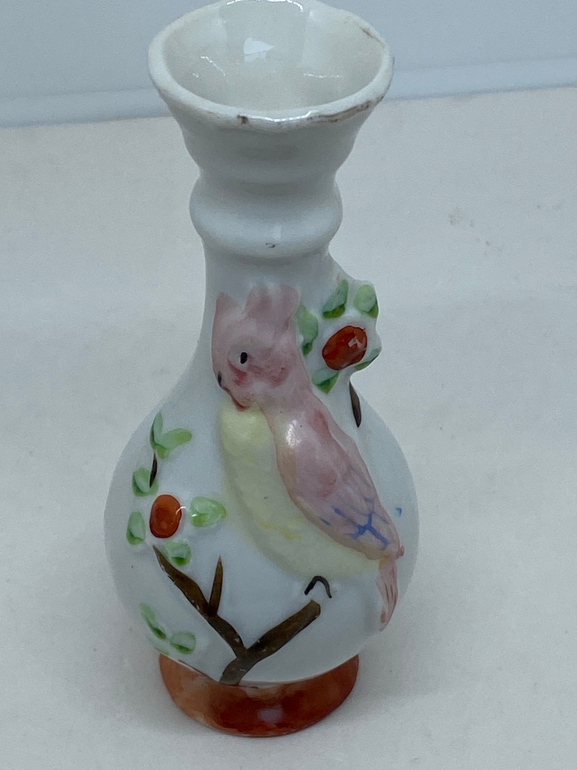 MCM Parrot / BOHO Vase / Parrot Vase / Japan Parrot / mcm Etsy
