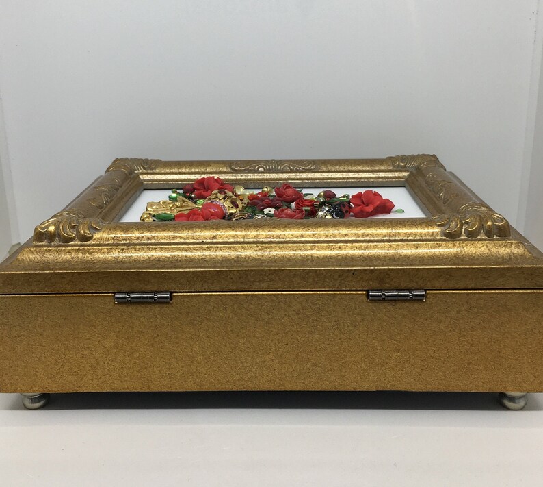 Jewelry tree art / christmas music box / christmas jewelry Jewelry Tree Art / Christmas Music Box / Christmas Jewelry | Etsy