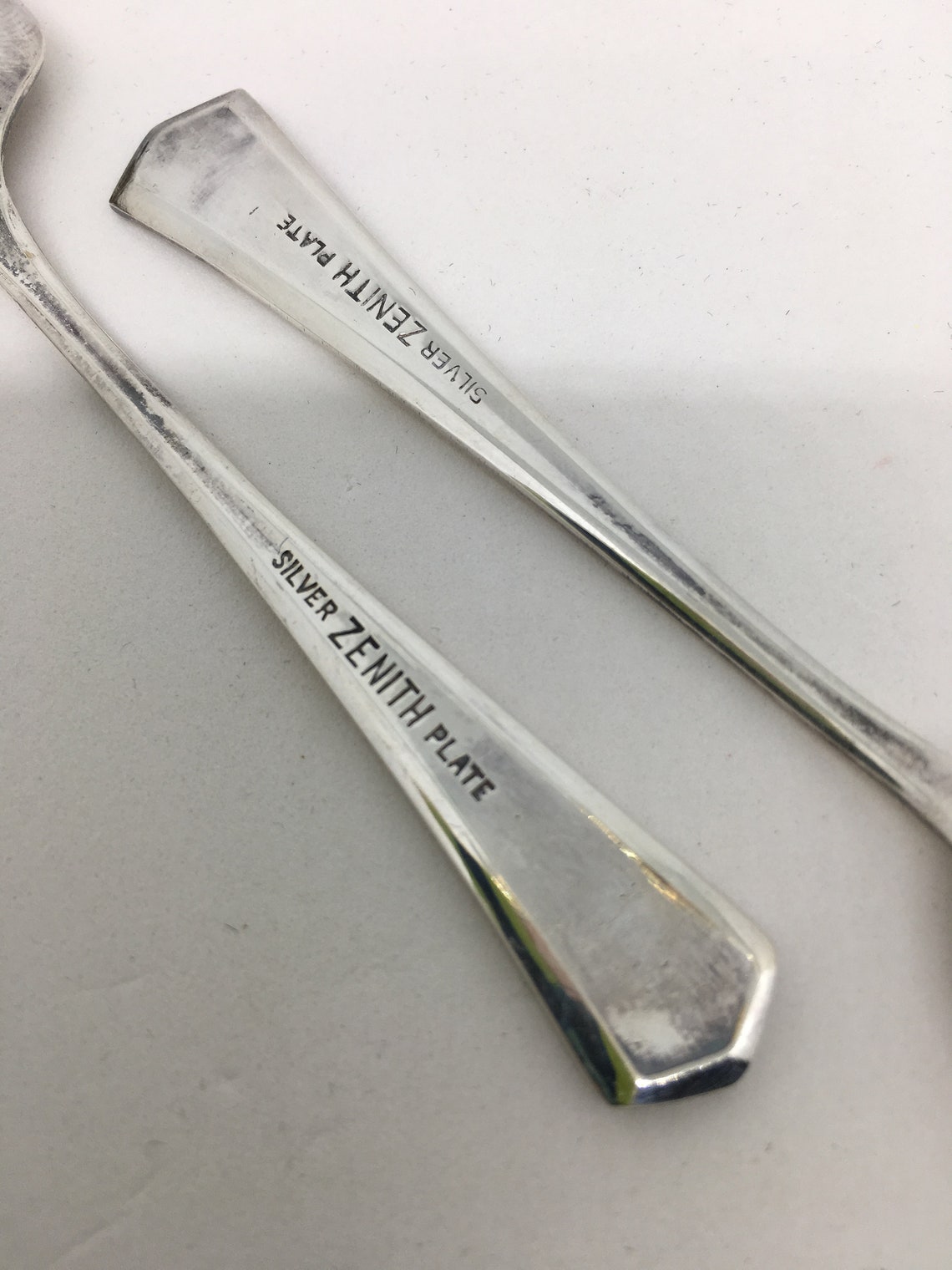 Vintage Silver Plated Tea Spoon Set / Vintage Tea Spoons / Etsy