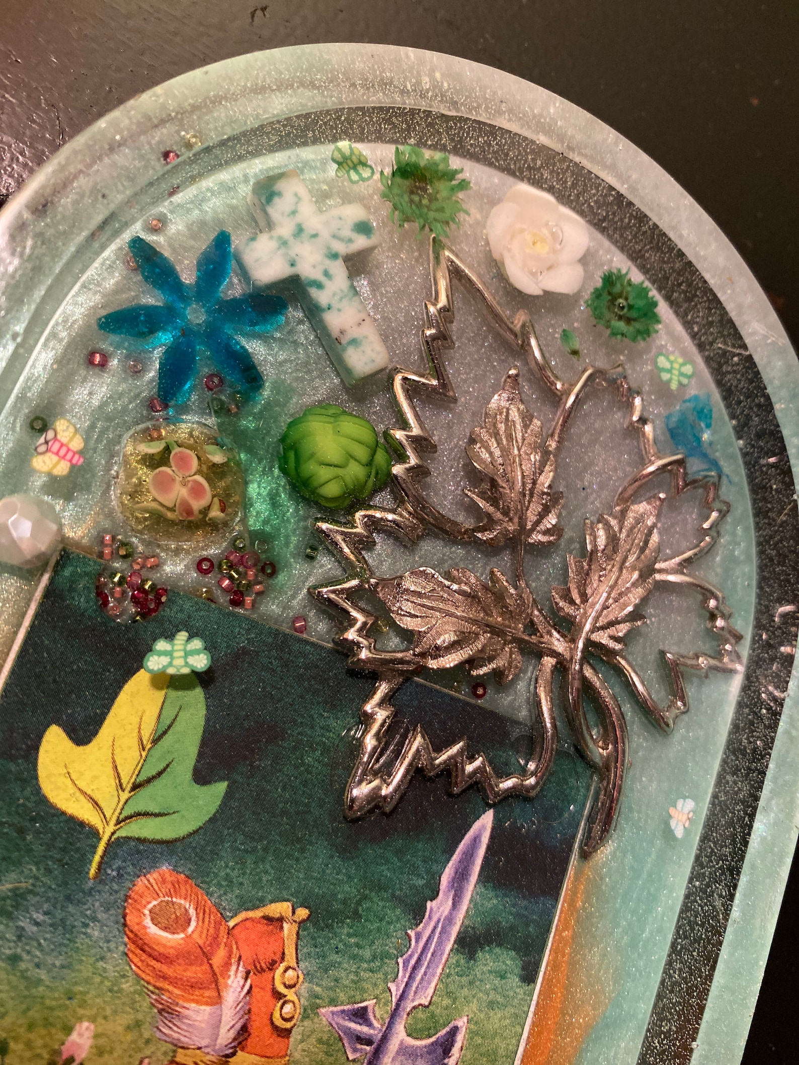 Handmade Resin Trinket Trays / Ring Tray / MCM Tray / Rolling Etsy