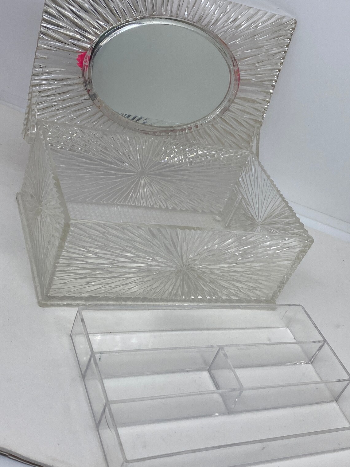 MCM Lucite Jewelry Box / Vintage Lucite Jewelry / Lucite Etsy