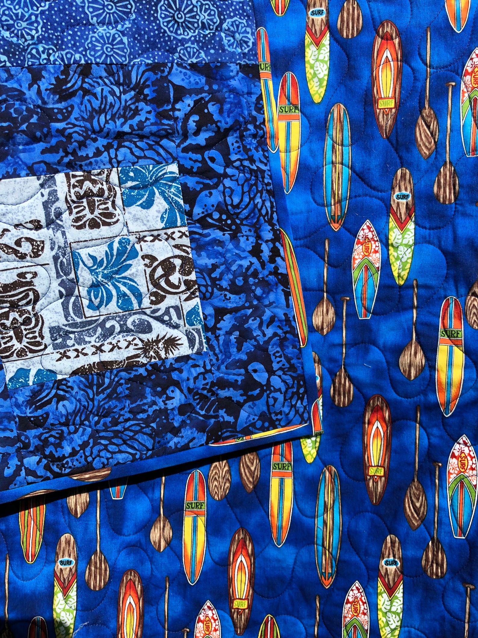 Hawaiian Crib / Toddler Bed Quilt Etsy