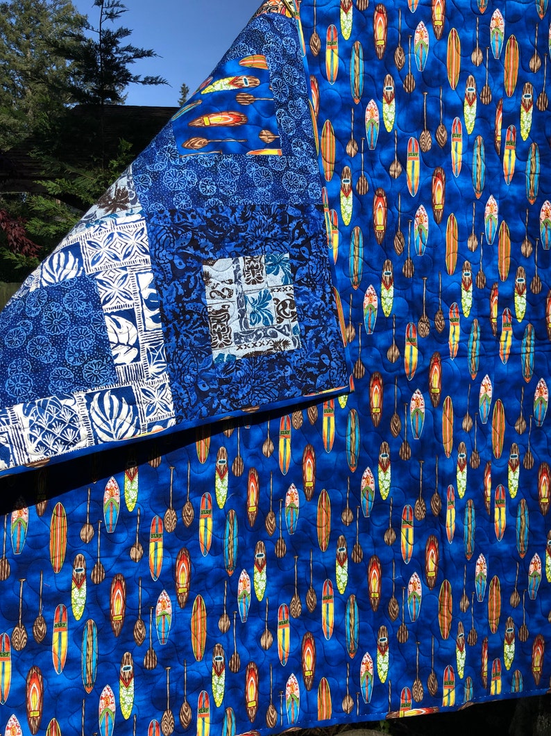 Hawaiian Crib / Toddler Bed Quilt Etsy