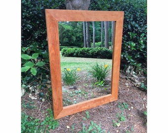 Cherry Wood Mirror