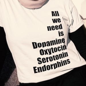 Neurochemistry Of Love - Unisex Jersey Cotton Short Sleeve Tee